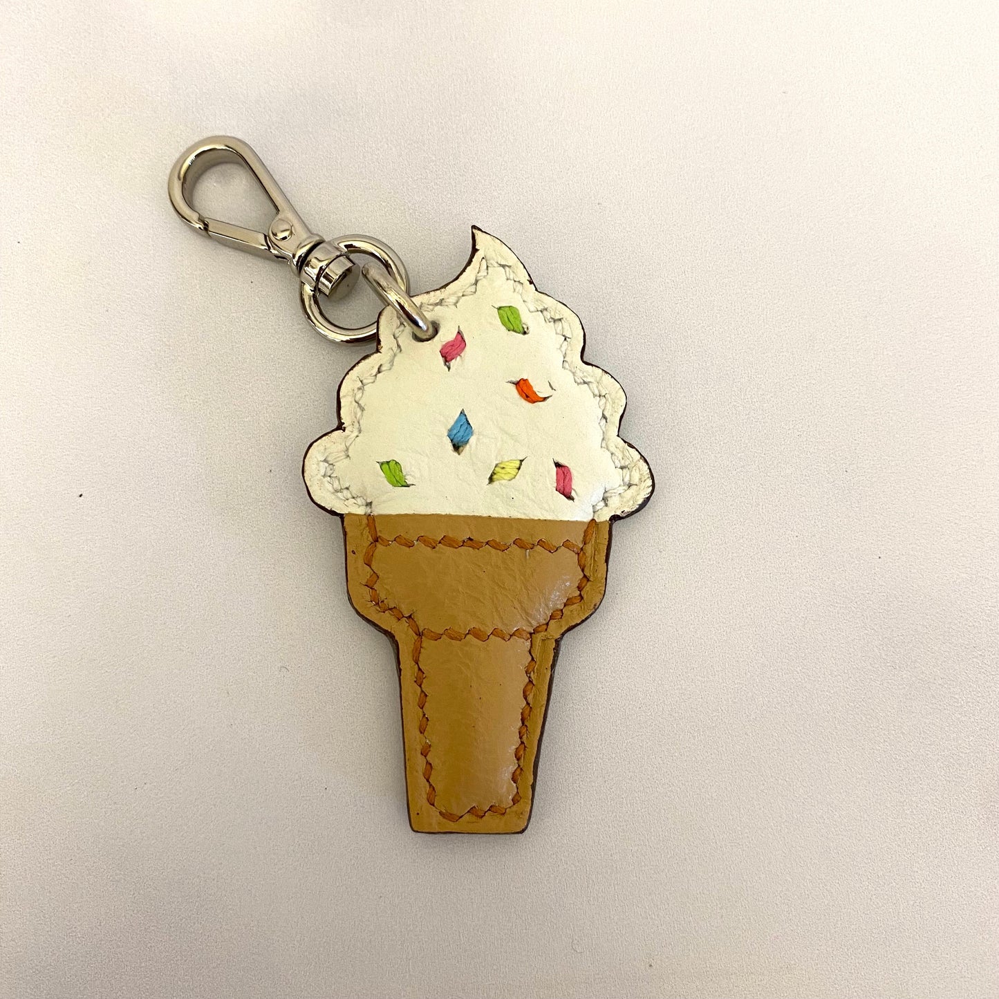 Ice Cream Keychain / Purse Charm