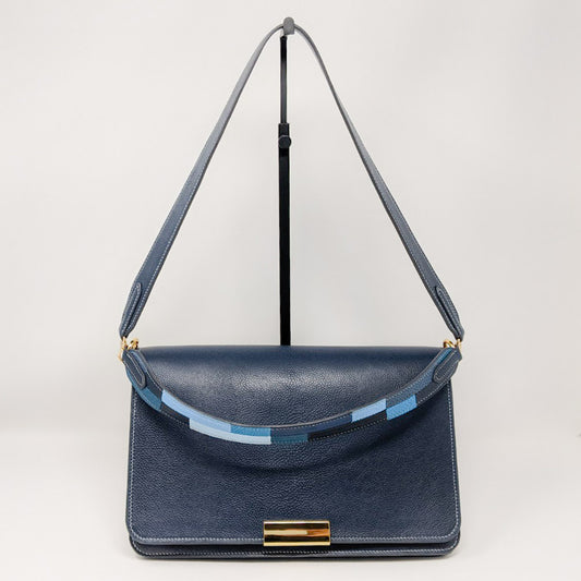 Ivy Navy with Hand and Shoulder Strap