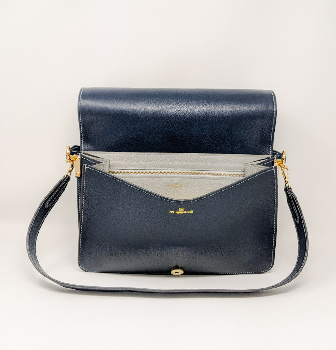 Ivy Navy with Hand and Shoulder Strap by Kubeeka